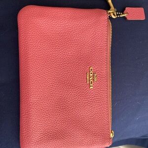 Coach wristlet with 2 slots for cards
